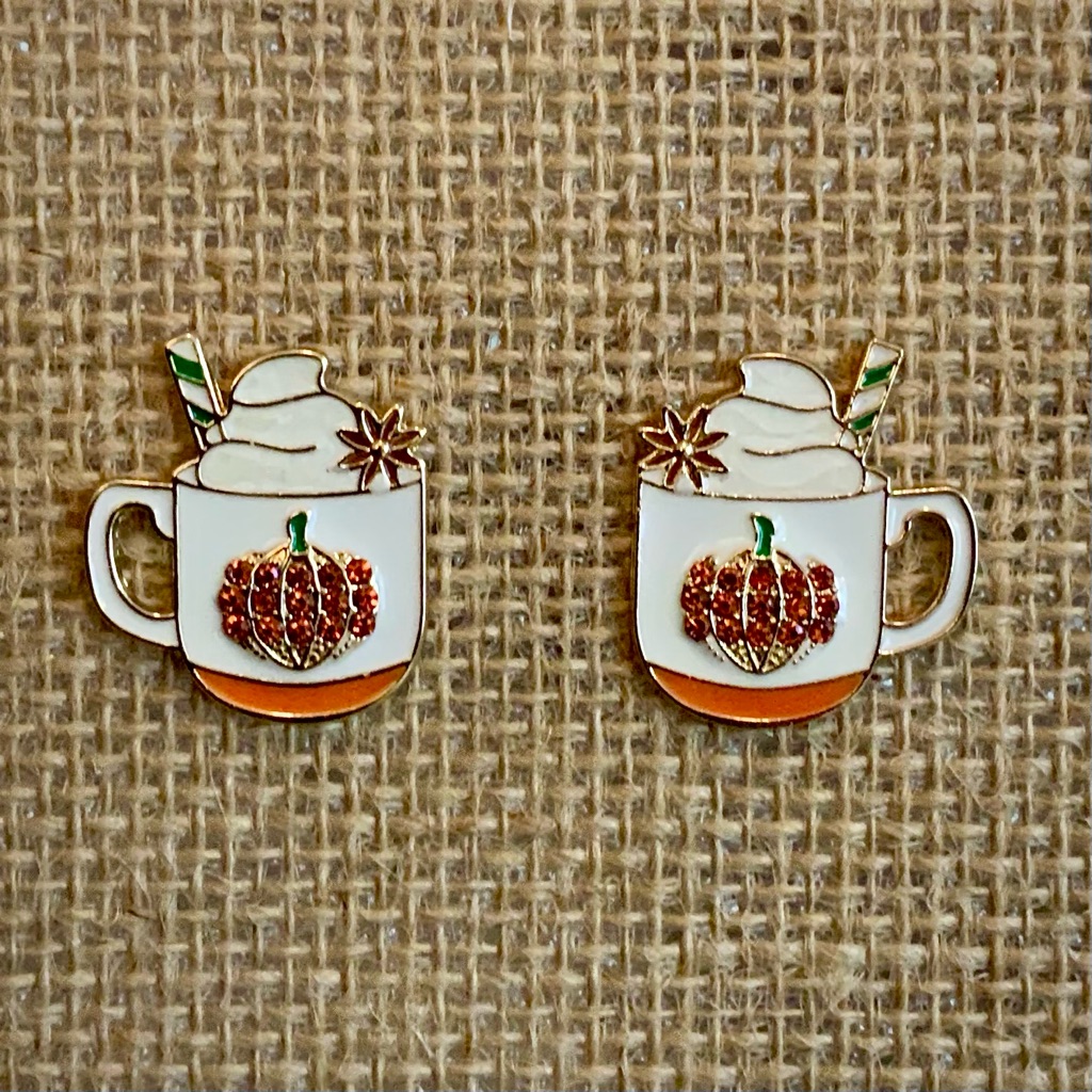 Nwt Sugarfix By Baublebar Pumpkin To Talk About Fall Earrings 10$